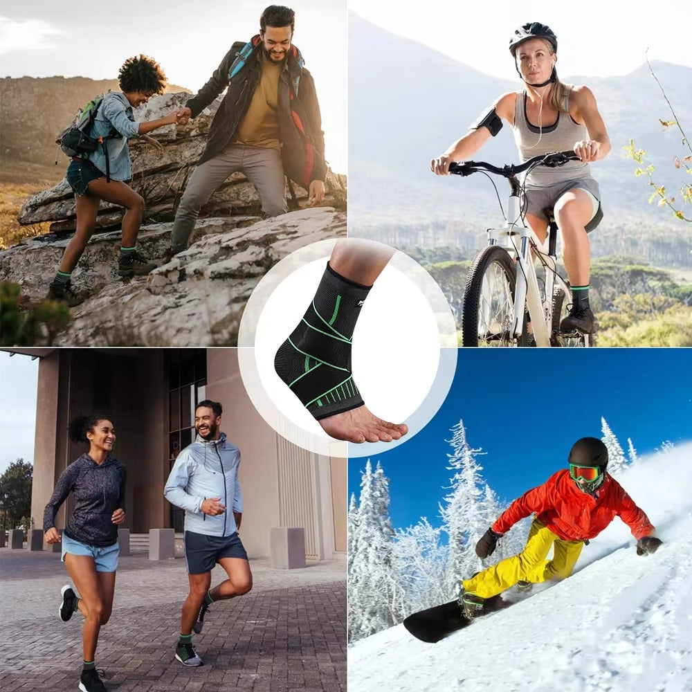 1Stück - STAWIN Ankle Brace Compression Sleeve