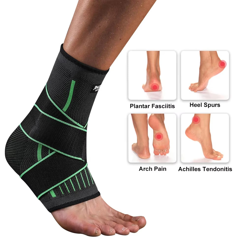 1Stück - STAWIN Ankle Brace Compression Sleeve