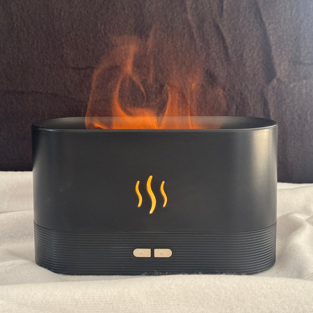 Flammen-Luftbefeuchter & USB Aroma Diffuser – Wohlfühl-Atmosphäre für Zuhause & Büro