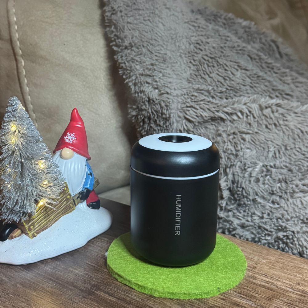 🌿 180ML Mini Luftbefeuchter & Aroma Diffuser – für Auto, Camping & zu Hause