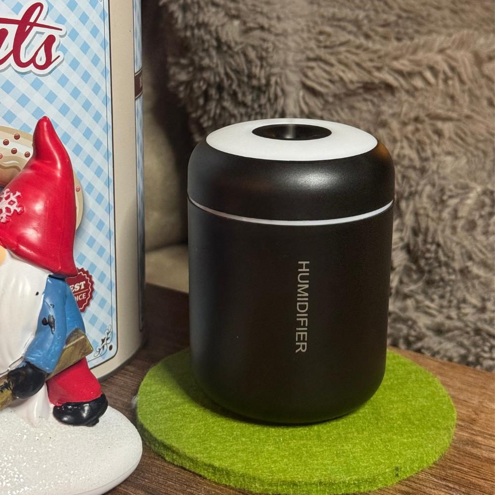 🌿 180ML Mini Luftbefeuchter & Aroma Diffuser – für Auto, Camping & zu Hause