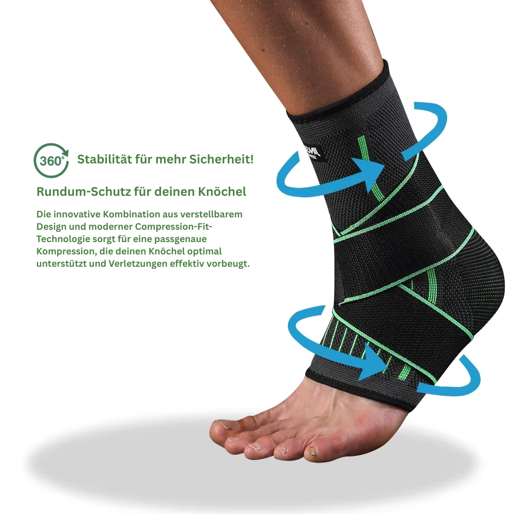 1Stück - STAWIN Ankle Brace Compression Sleeve