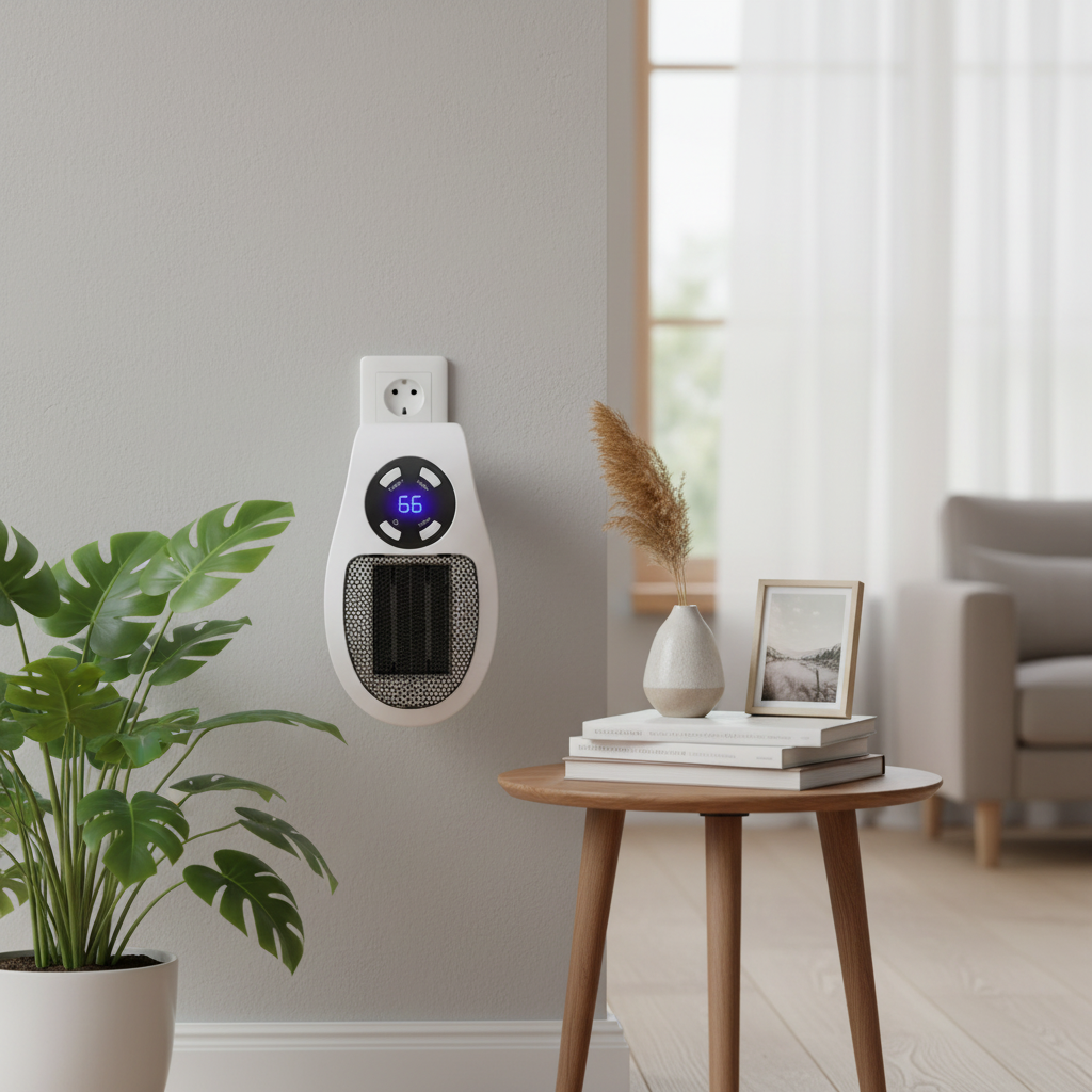 "Mini‑Steckdosenheizer 350W – Sofortwärme kompakt"