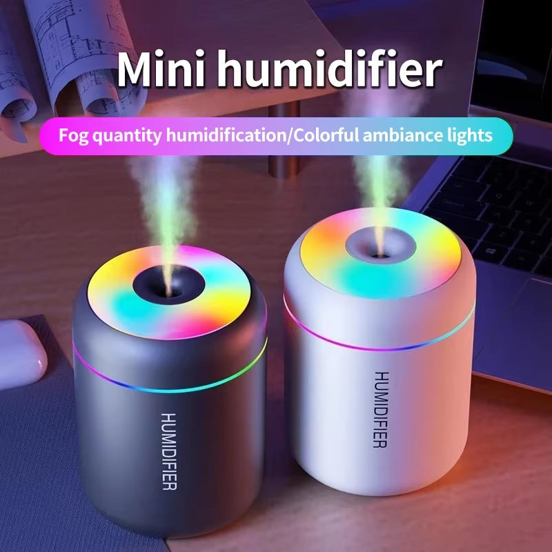 🌿 180ML Mini Luftbefeuchter & Aroma Diffuser – für Auto, Camping & zu Hause