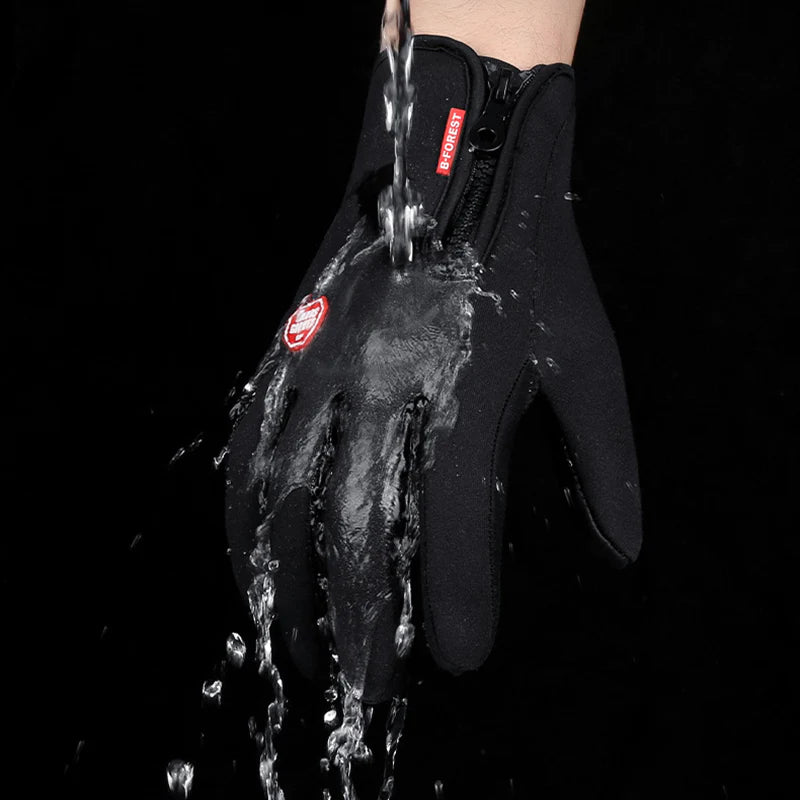 „Beheizte Winterhandschuhe wasserdicht mit Touchscreen – Motorrad & Outdoor Sporthandschuhe aus Fleece“