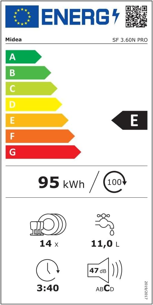 Der Midea SF 3.60N PRO bringt Ruhe und Komfort in deinen Alltag: leise, flexibel und smart gesteuert. Mit kraftvollen Programmen, AquaStop‑Sicherheit und Home‑Connect wird Geschirrspülen zum mühelosen Wohlfühlmoment.     ab: