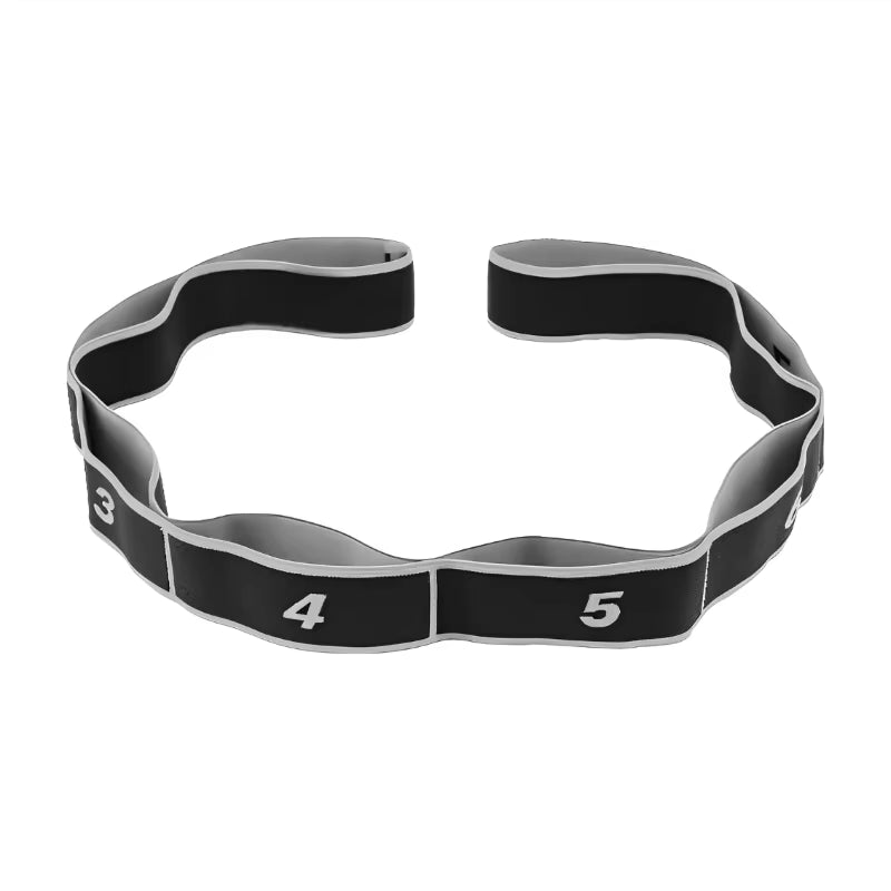 „8-Abschnitt Powerband – Dein kompakter Fitness-Partner für Yoga, Pilates & Ganzkörper-Training“