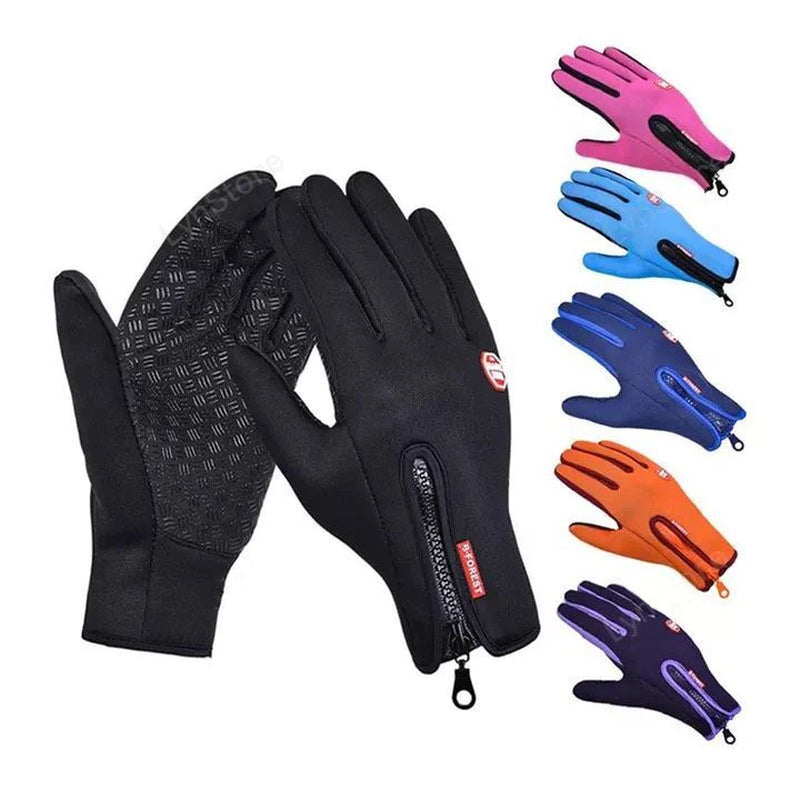 „Beheizte Winterhandschuhe wasserdicht mit Touchscreen – Motorrad & Outdoor Sporthandschuhe aus Fleece“