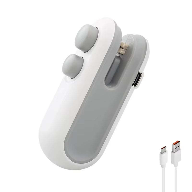 Mini Bag Sealer 2‑in‑1 - Frische, die du spürst – Ordnung, die begeistert