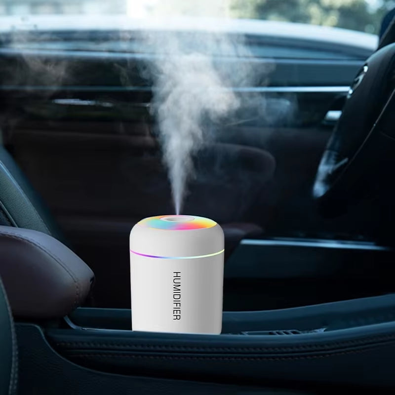 🌿 180ML Mini Luftbefeuchter & Aroma Diffuser – für Auto, Camping & zu Hause
