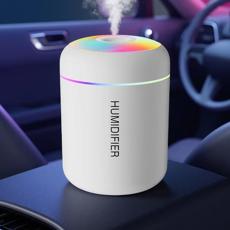 🌿 180ML Mini Luftbefeuchter & Aroma Diffuser – für Auto, Camping & zu Hause